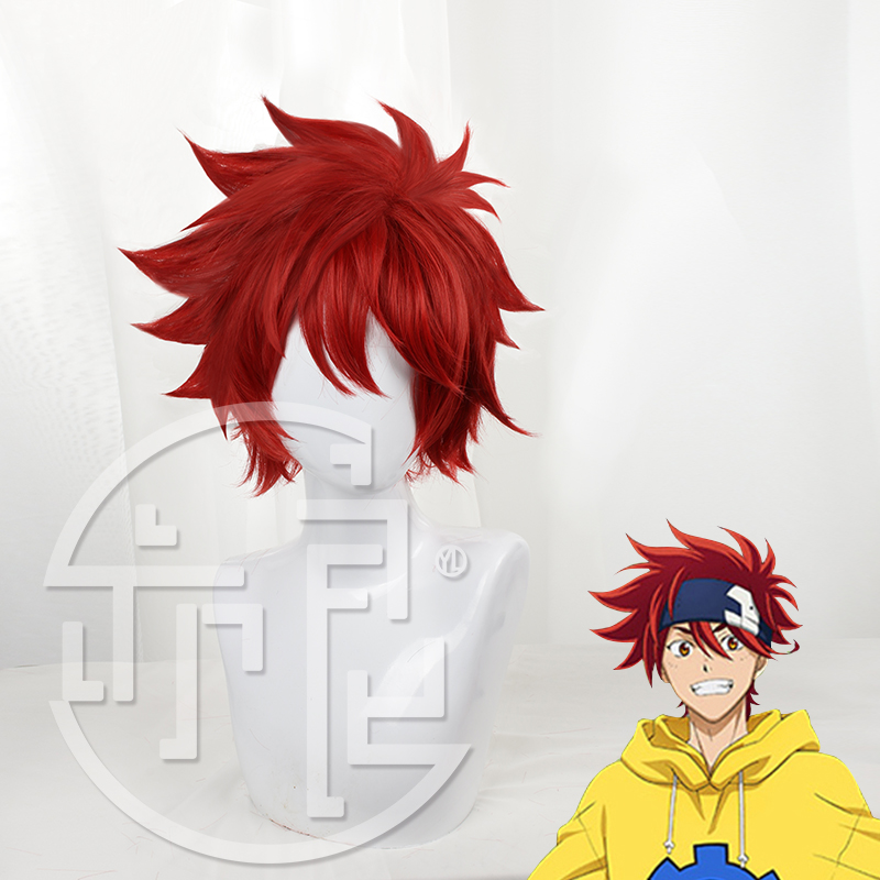 Anime Cosplay Red Hair - Anime sk8 o infinito reki cosplay