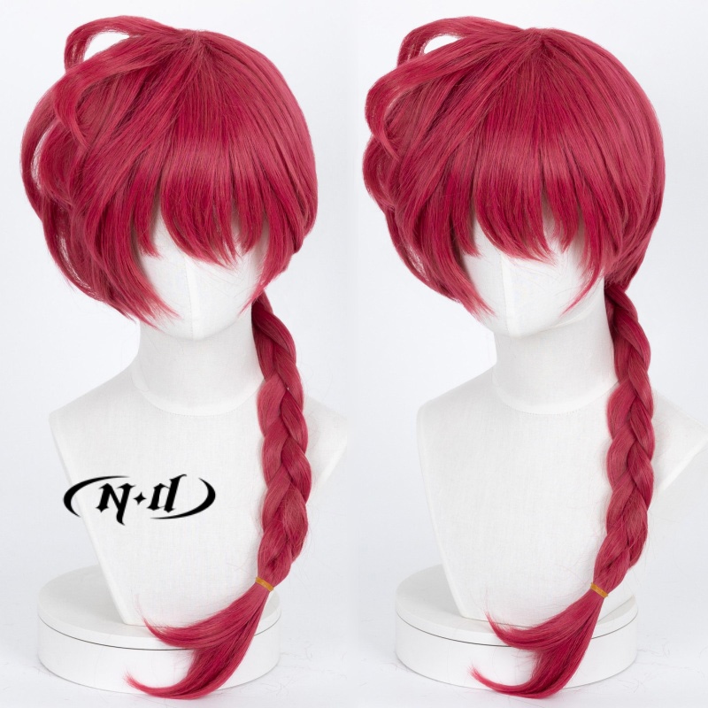 Anime Cosplay Red Hair - Nd ranma saotome cosplay perucas vermelho