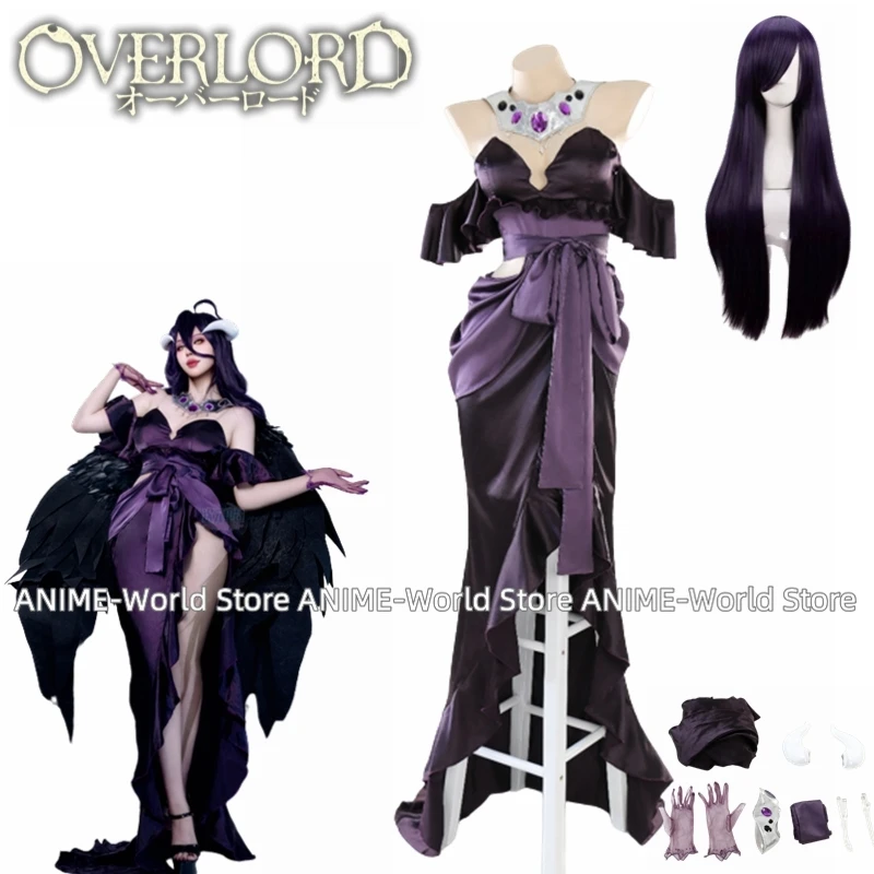Anime Cosplay Albedo - Anime overlord temporada 4 albedo cosplay