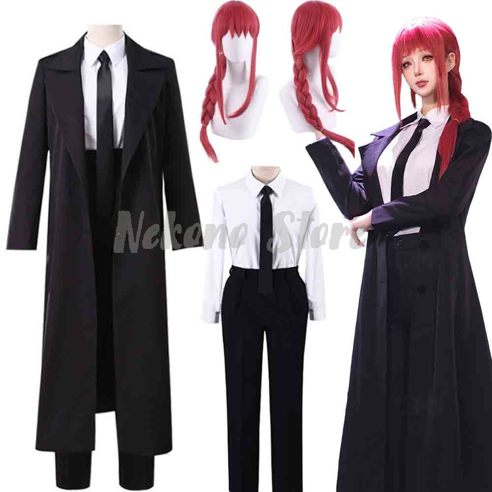 Anime Cosplay Makima - Fantasia de Cosplay do Uniforme da