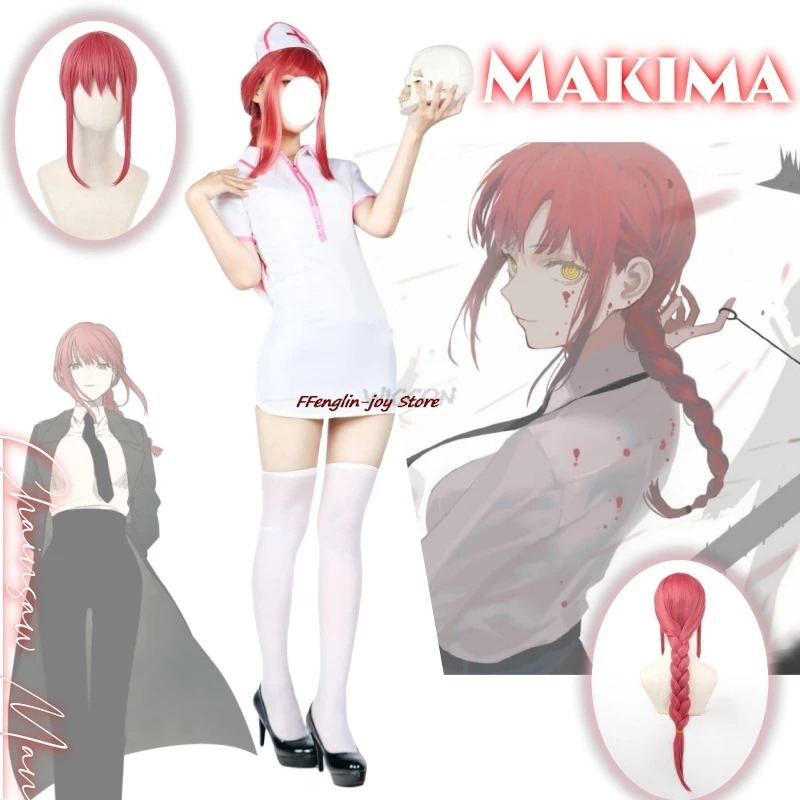 Anime Cosplay Chainsaw Man - Nene 2025 Makima Anime Motosserra Homem