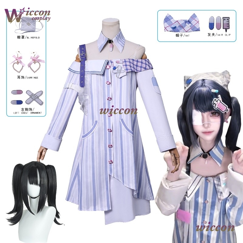 Anime Cosplay Outfit Ideas - Eyepatch jirai kei infinito nikki cosplay