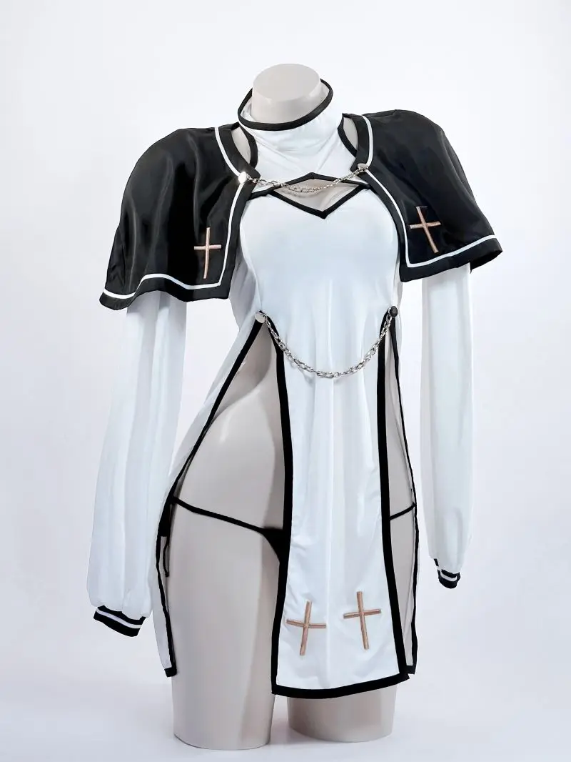 Anime Cosplay Nun - 2025 design original sacerdote purgato cosplay