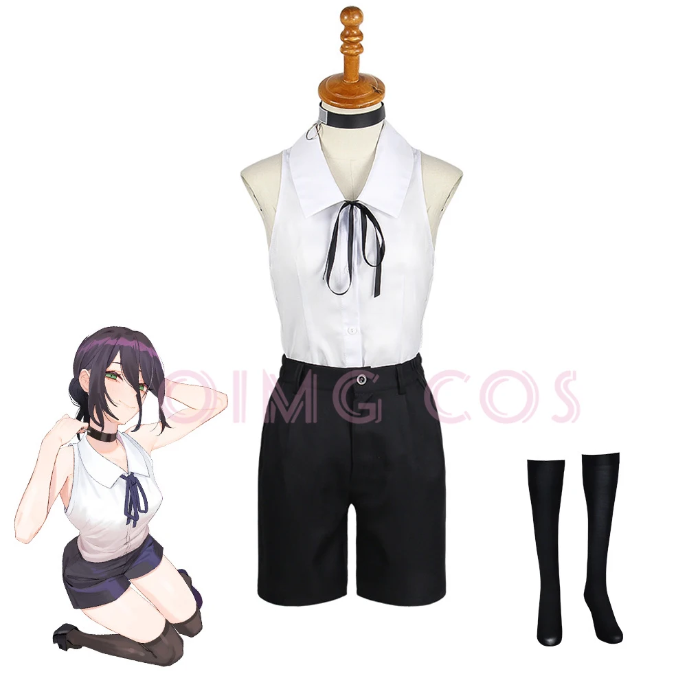 Anime Cosplay Chainsaw Man - Reze cosplay traje motosserra homem roupas