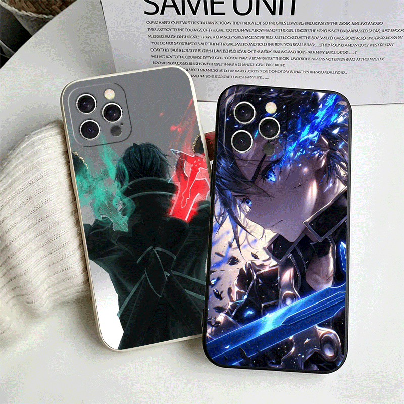 Sword Art Online Cape - Capa de Celular Macia Sword Art