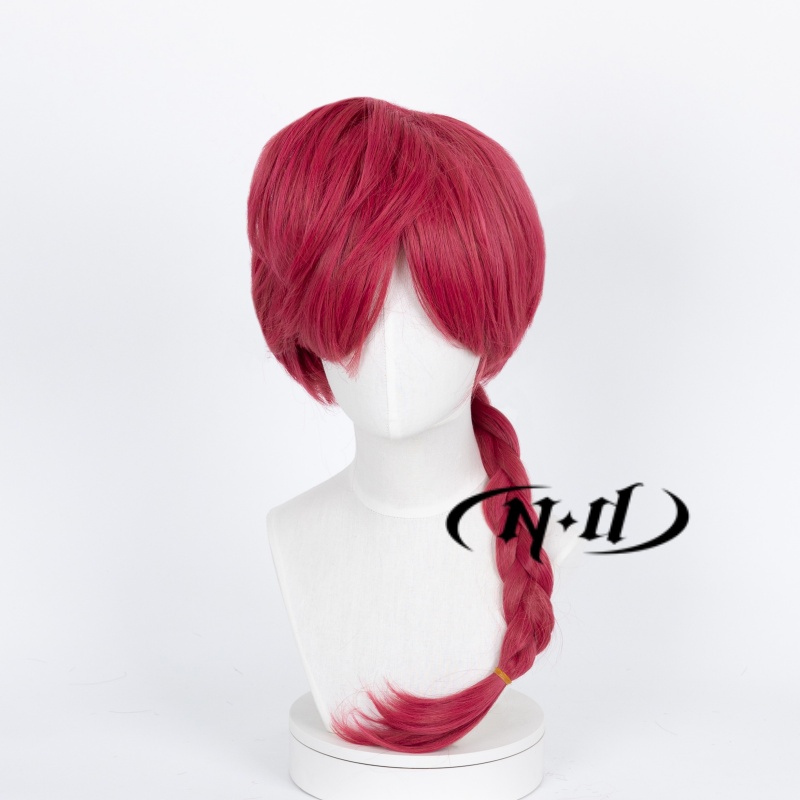 Nd ranma saotome cosplay peruc - Anime Cosplay Red Hair avaliação e preço