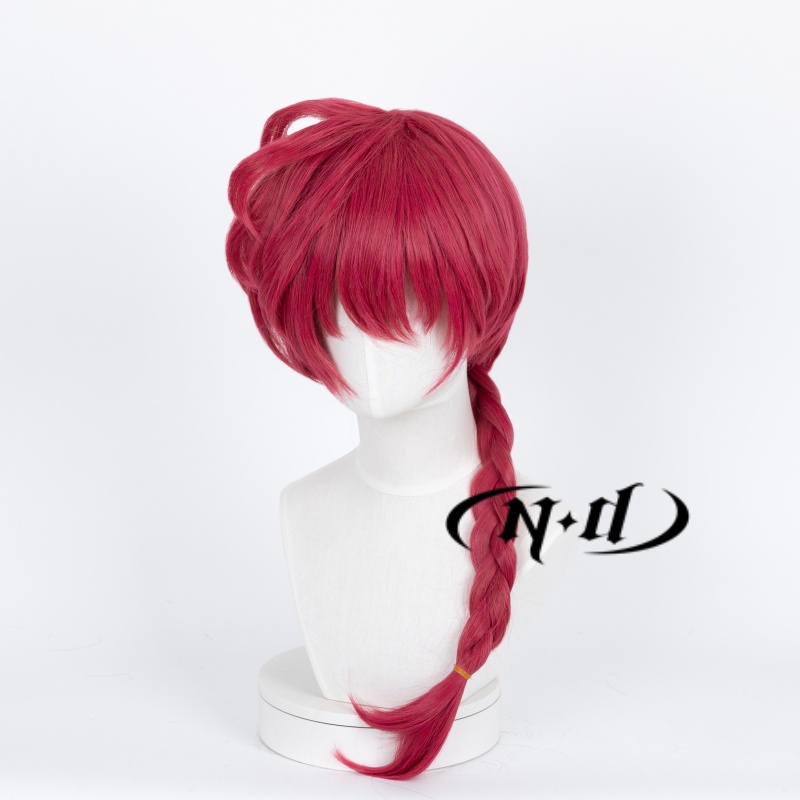 Nd ranma saotome cosplay peruc - Anime Cosplay Red Hair avaliação e preço