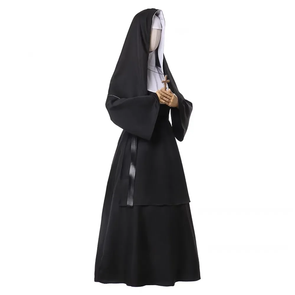 Fantasia de Freira Feminina 20 - Anime Cosplay Nun avaliação e preço