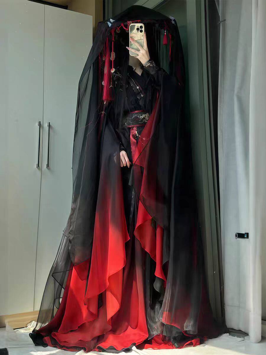 Conjunto de 4 Peças de Robe Xi - Anime Cosplay Outfit avaliação e preço