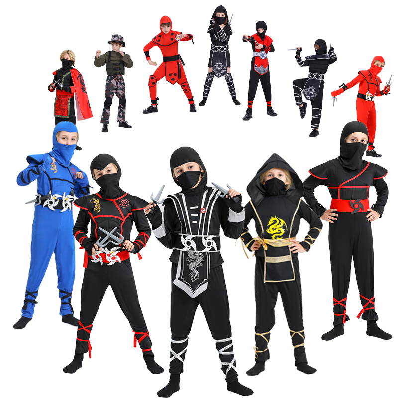 Fantasia de Ninja para Meninos - Anime Cosplay Outfit Ideas avaliação e preço