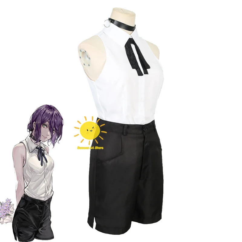 ❤️ ❤️ ❤️ Fantasia de Cosplay d - Anime Cosplay Chainsaw Man avaliação e preço