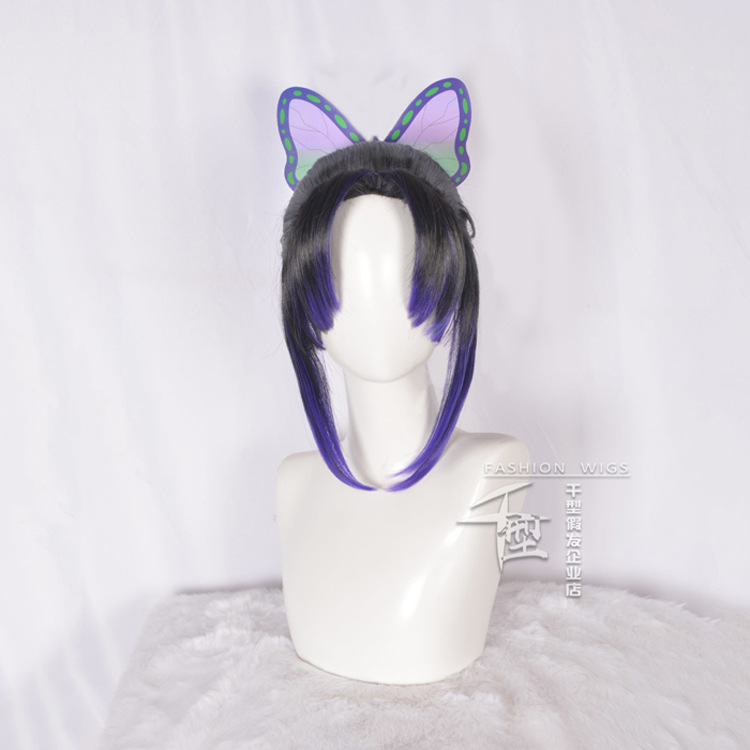 Anime caçador de demônios cosp - Anime Cosplay Long Black Hair avaliação e preço