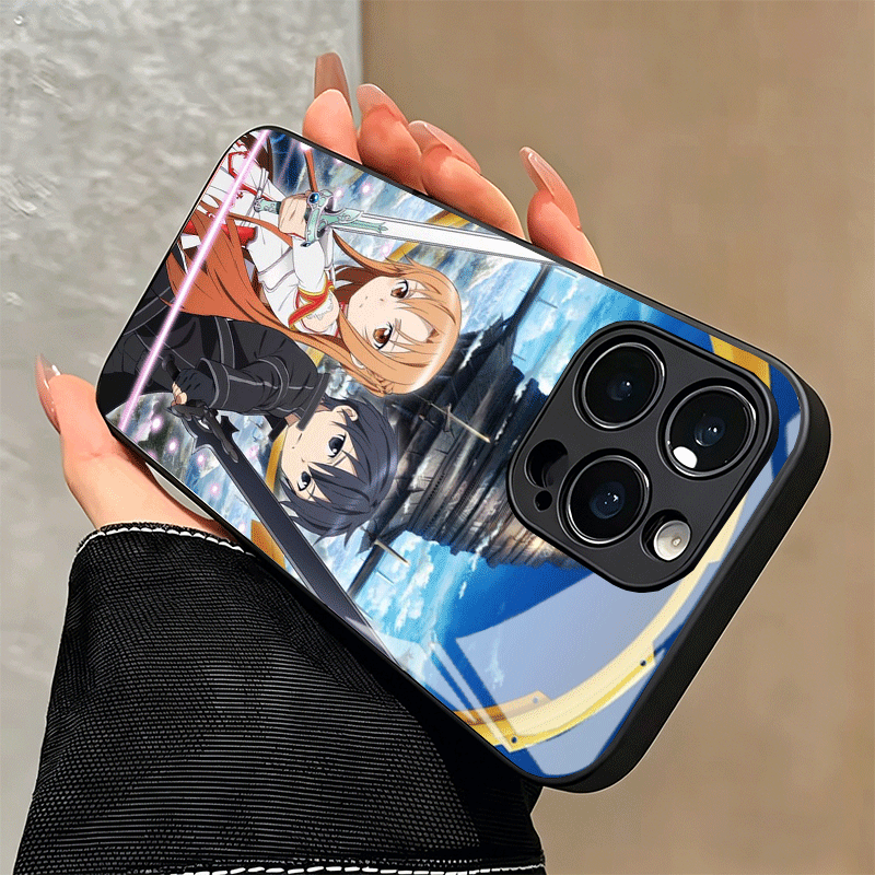 Capa de Telefone em Vidro Temp - Sword Art Online Cape avaliação e preço