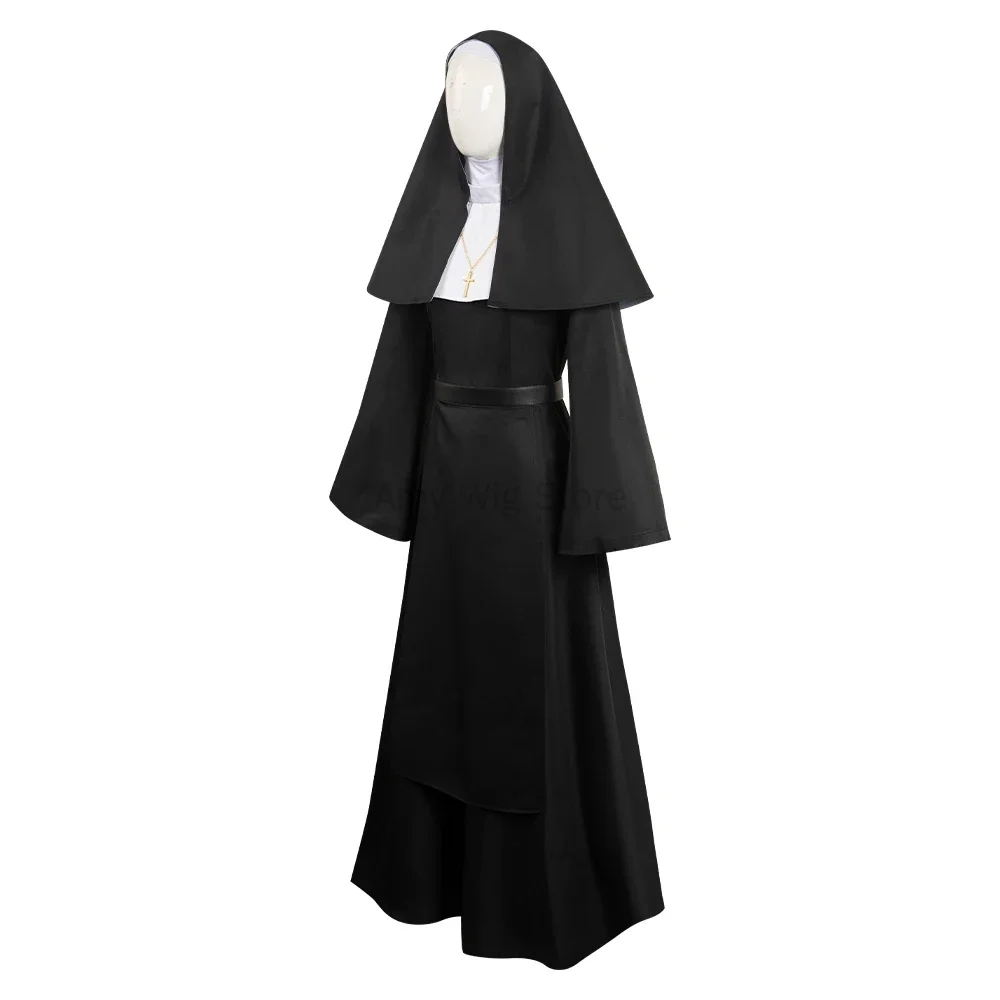Fantasia de Freira para Mulher - Anime Cosplay Nun avaliação e preço
