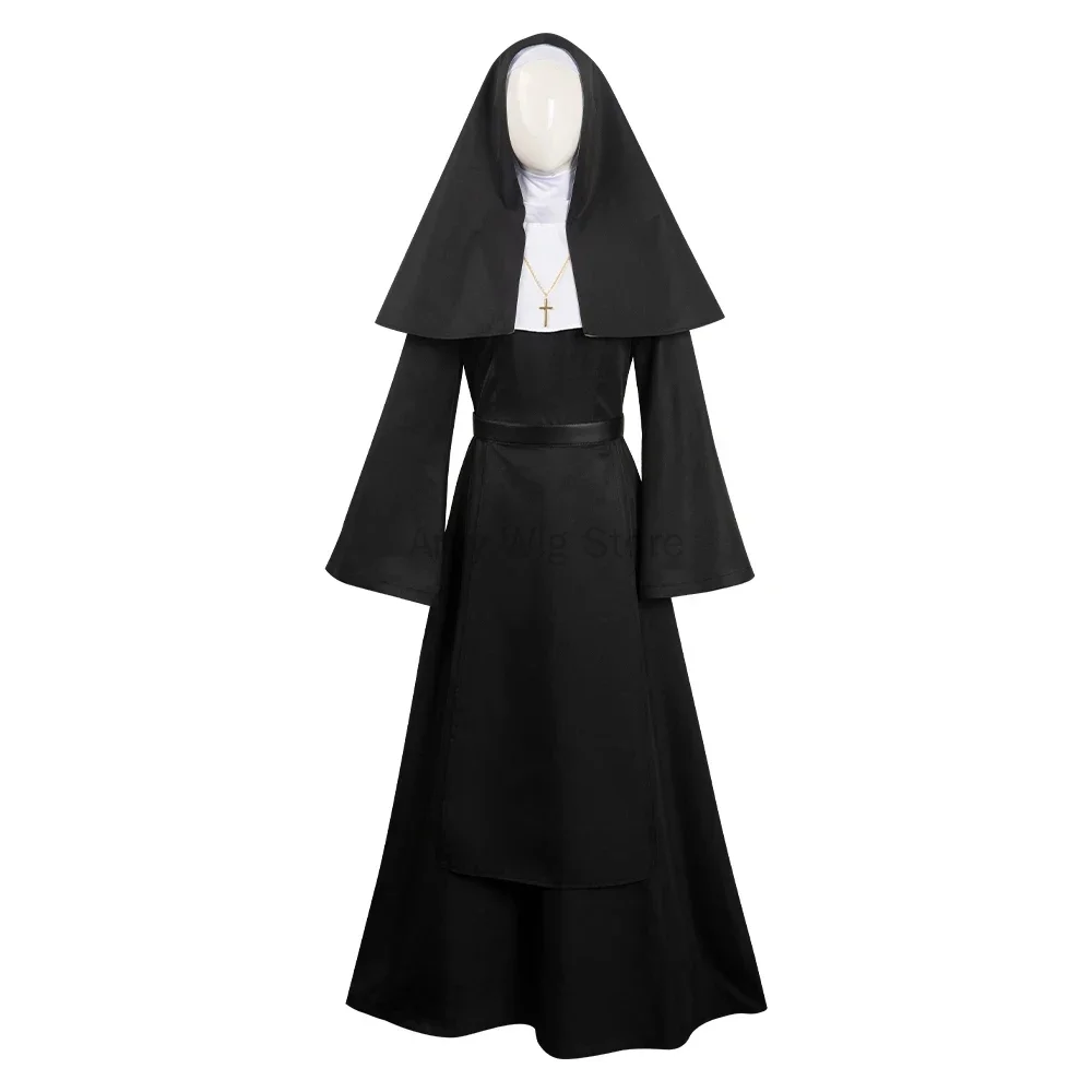 Fantasia de Freira para Mulher - Anime Cosplay Nun avaliação e preço