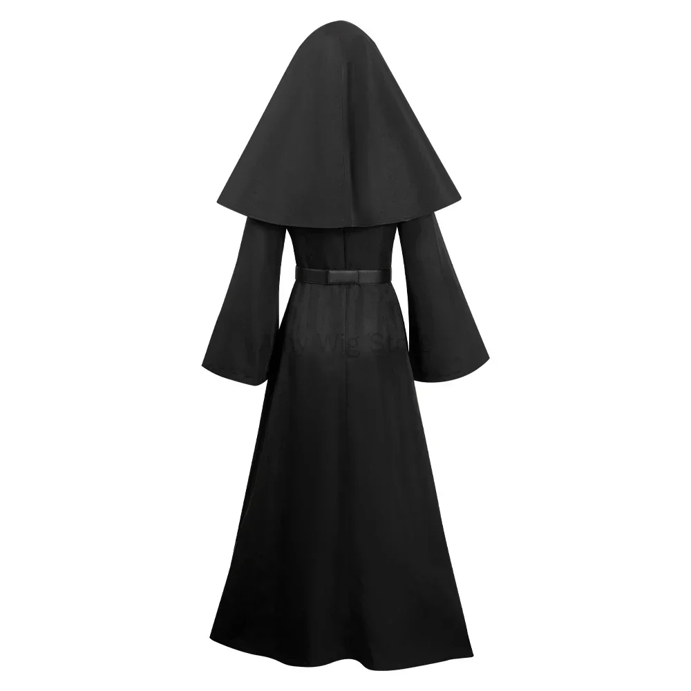 Fantasia de Freira para Mulher - Anime Cosplay Nun avaliação e preço