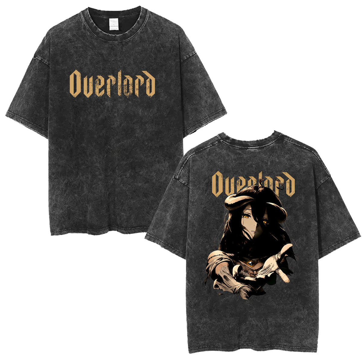 Camiseta Gráfica Vintage Lavad - Anime Cosplay Albedo avaliação e preço