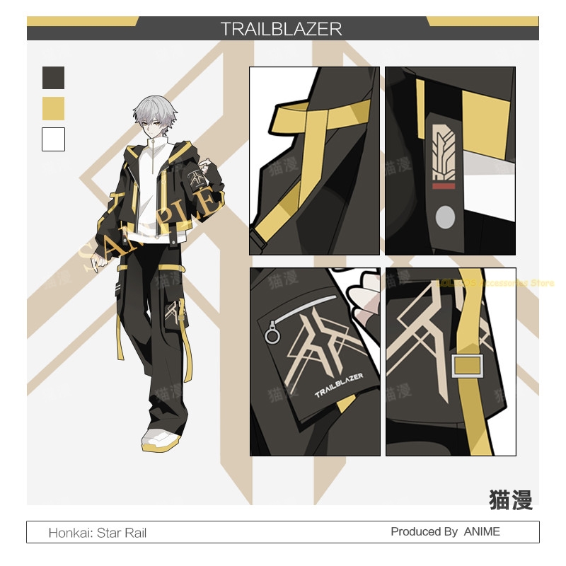 Jogo honkai: star rail trailbl - Anime Cosplay Outfit avaliação e preço