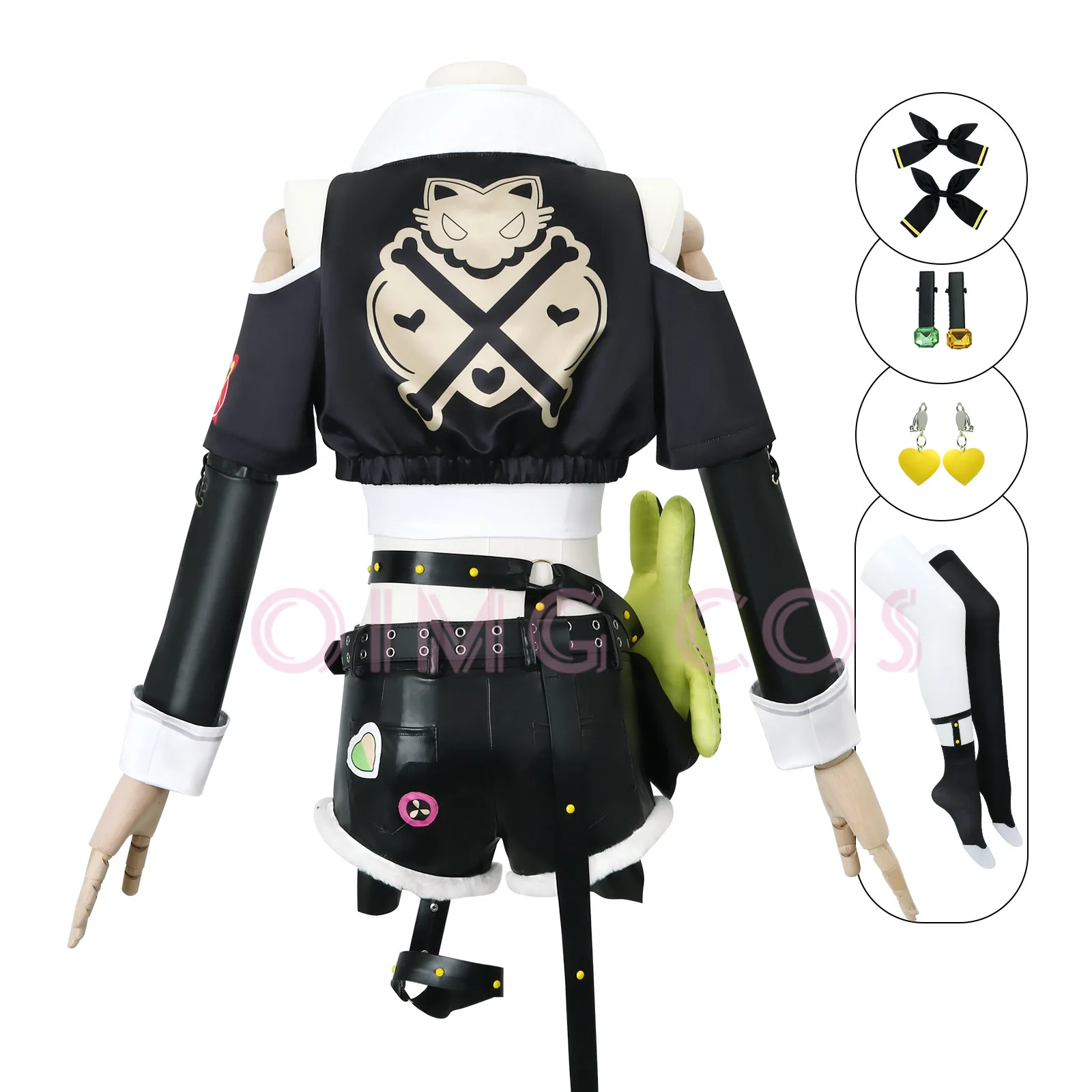 Fantasia de Cosplay Nicole Dem - Anime Cosplay Girl Costume avaliação e preço