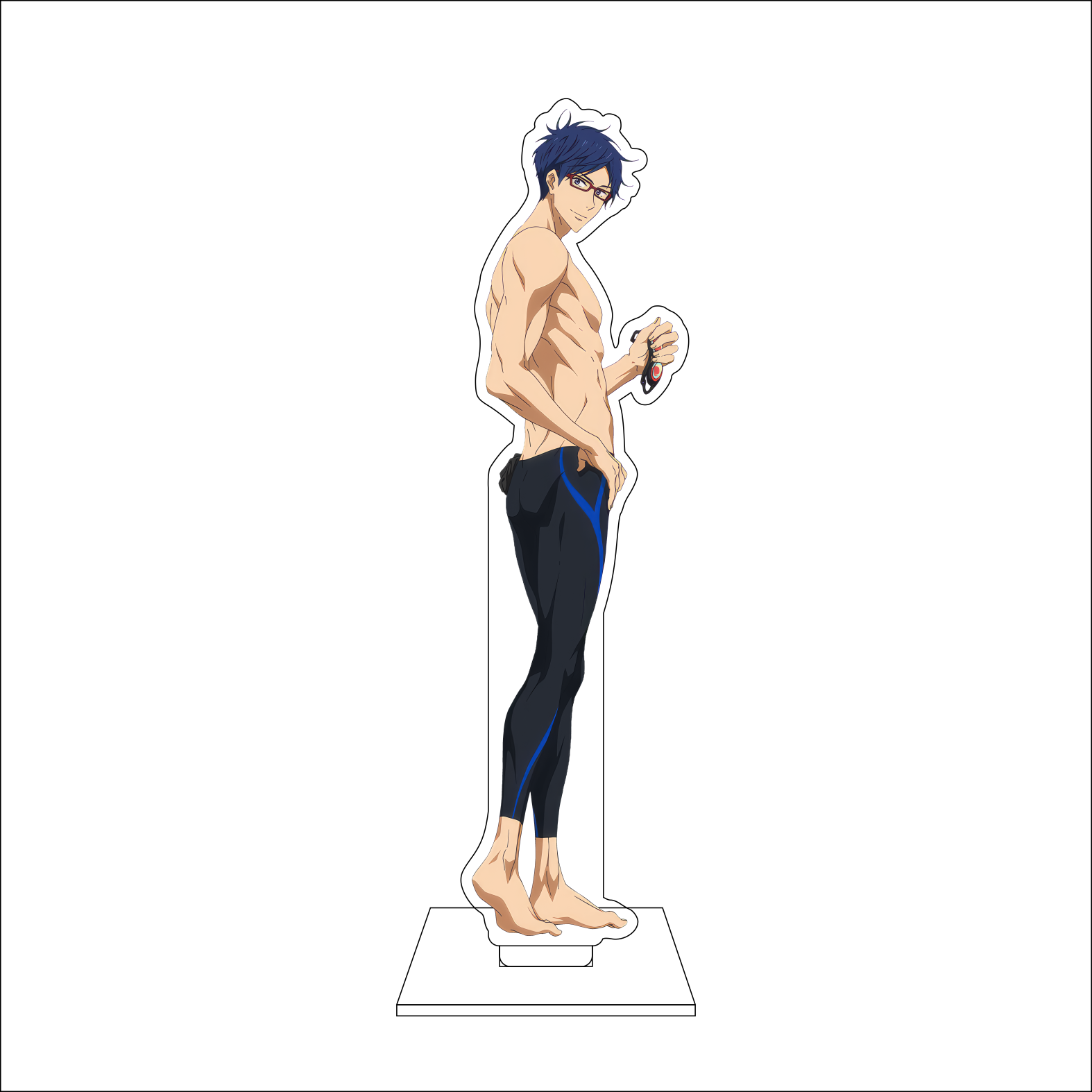 Anime Free! 16CM Suporte de Ac - Anime Cosplay In Japan avaliação e preço