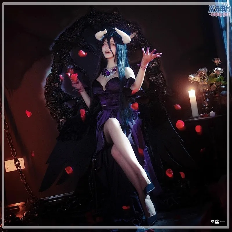 Fantasia de Cosplay Albedo da  - Anime Cosplay Albedo avaliação e preço