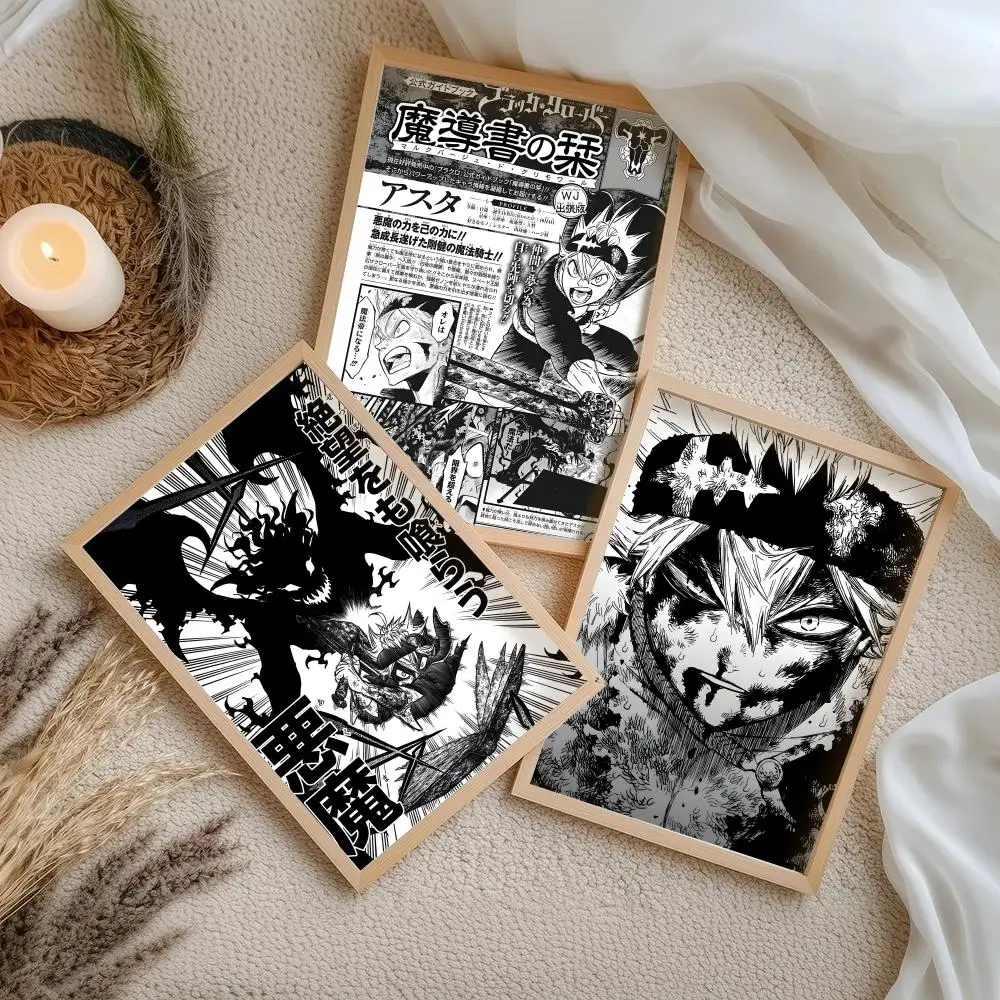 Pôster decorativo de anime b-b - Black Clover Grimoire avaliação e preço