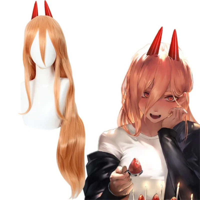 Peruca de Cosplay Chainsaw Man - Anime Cosplay Chainsaw Man avaliação e preço