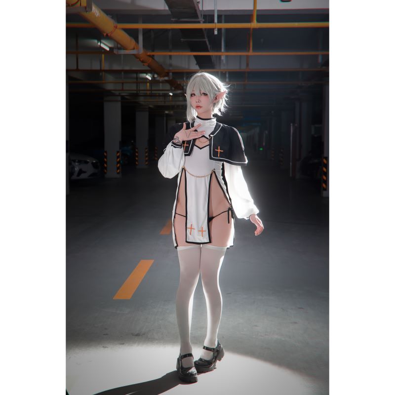 2025 design original sacerdote - Anime Cosplay Nun avaliação e preço