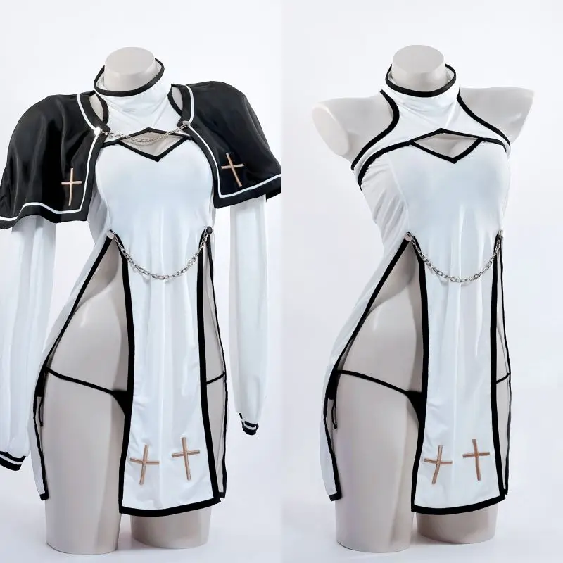 2025 design original sacerdote - Anime Cosplay Nun avaliação e preço