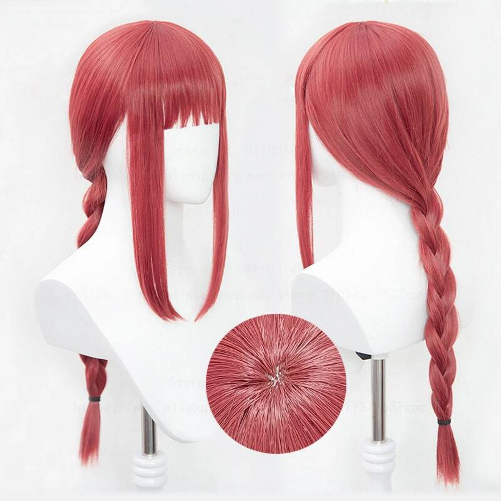Peruca de Cosplay de Alta Qual - Anime Cosplay Makima avaliação e preço