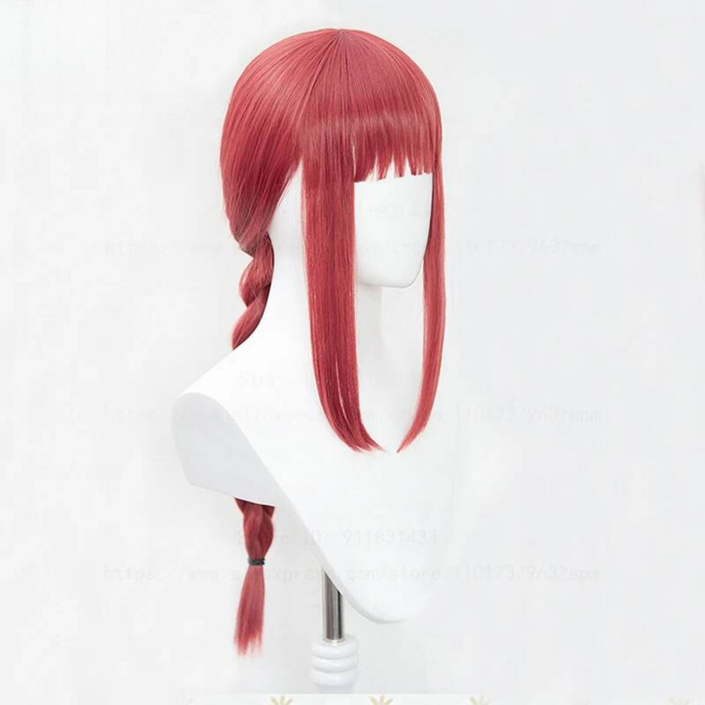 Peruca de Cosplay de Alta Qual - Anime Cosplay Makima avaliação e preço