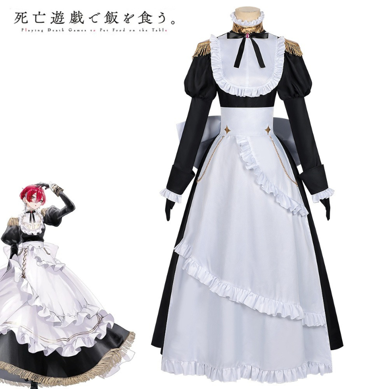 Fantasia de Cosplay de Emprega - Cosplay Anime Yuki avaliação e preço