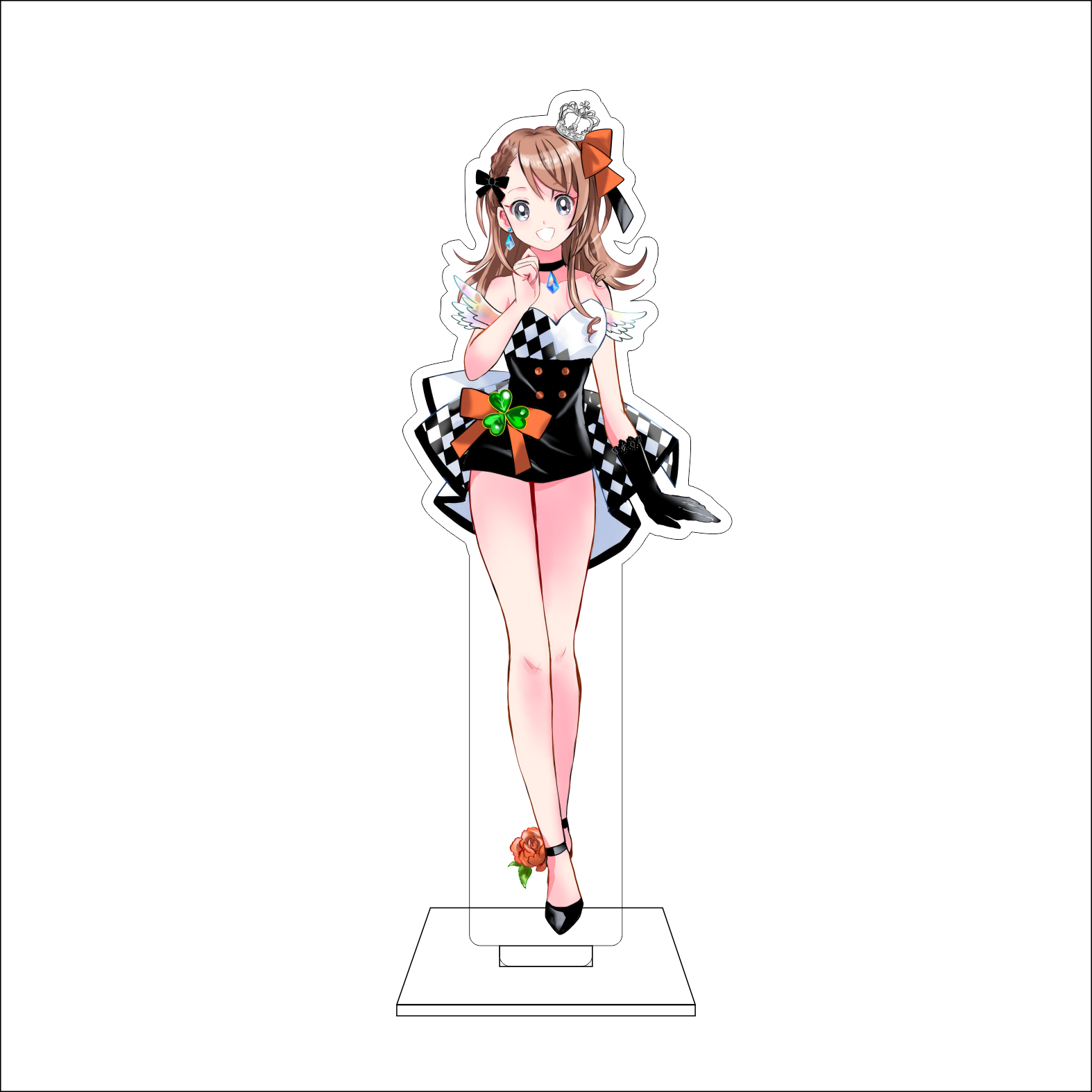 Anime de 16CM ‌ Figura Acrílic - Anime Cosplay In Japan avaliação e preço