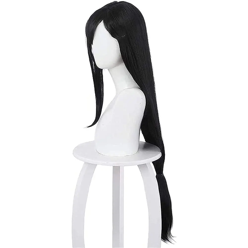 Tifa lockhart peruca cosplay a - Anime Cosplay Long Black Hair avaliação e preço