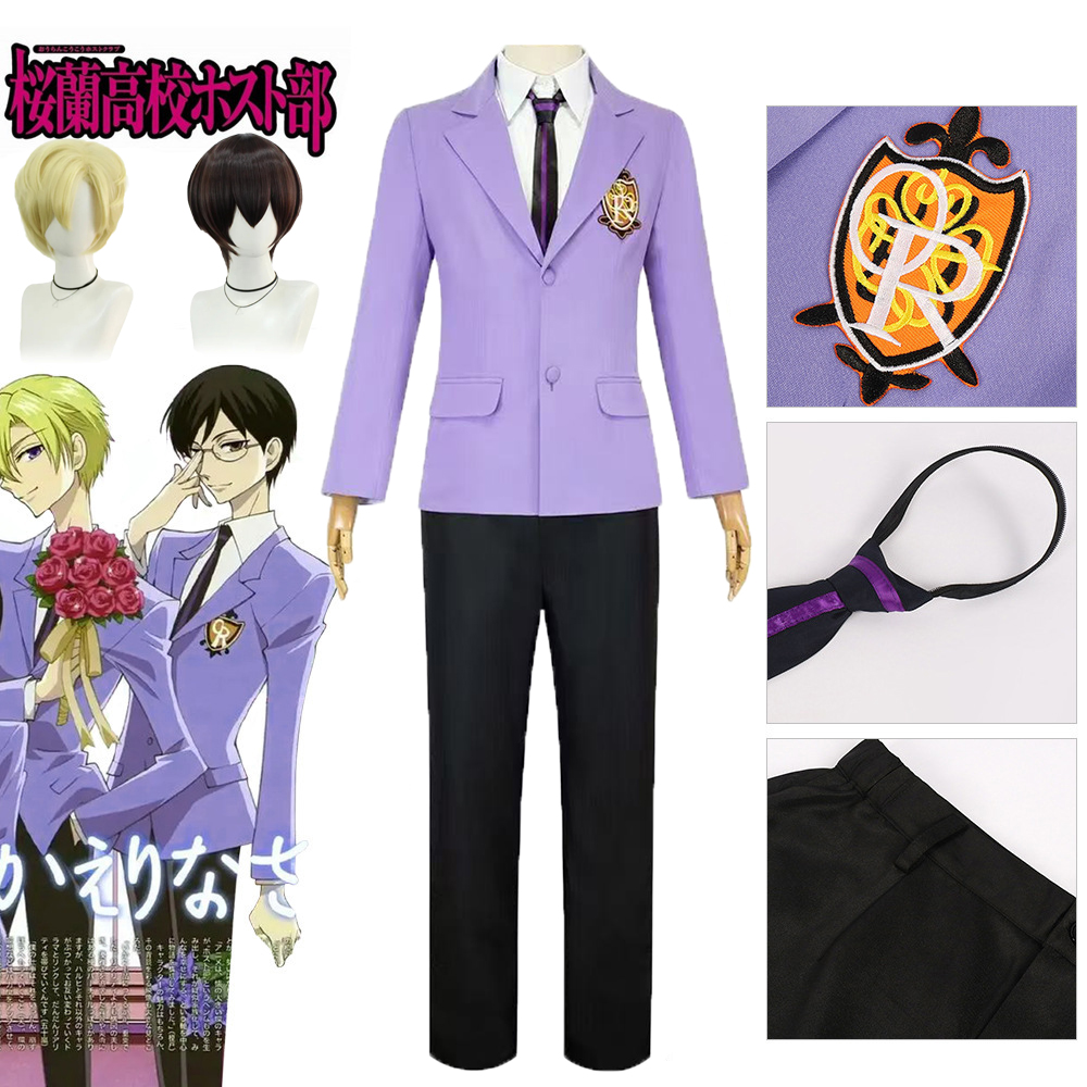 Anime ouran high school host c - Cosplay Duo Anime avaliação e preço