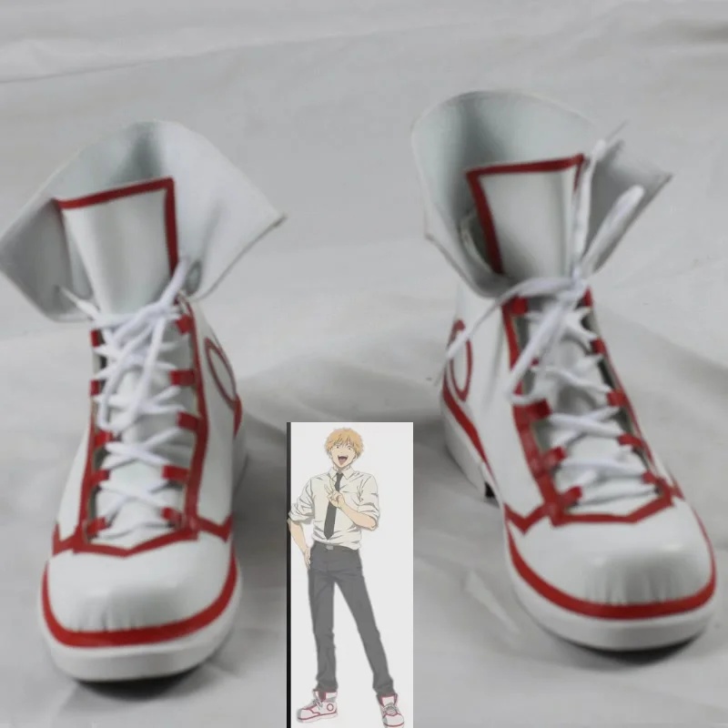 Botas de Cosplay Denji de Chai - Anime Cosplay Chainsaw Man avaliação e preço