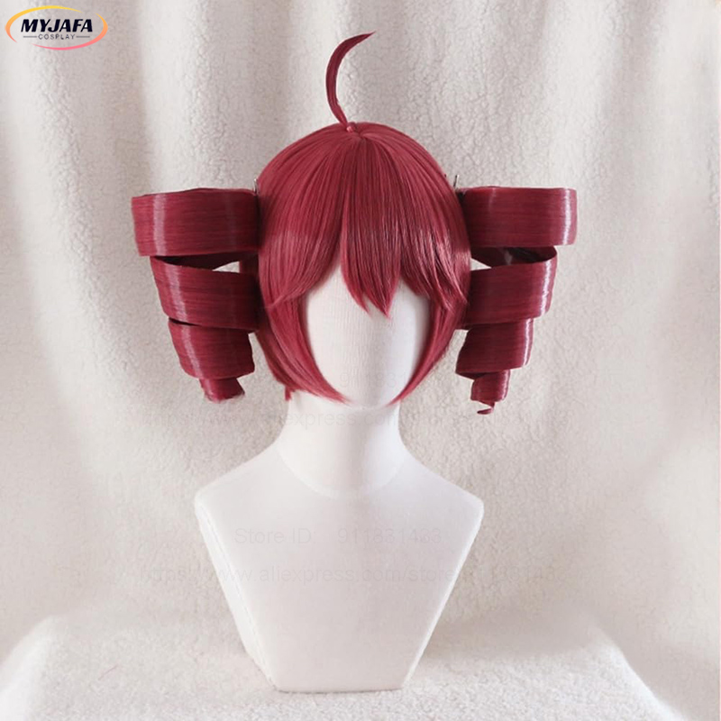 Peruca de Cosplay Anime Kasane - Anime Cosplay Red Hair avaliação e preço