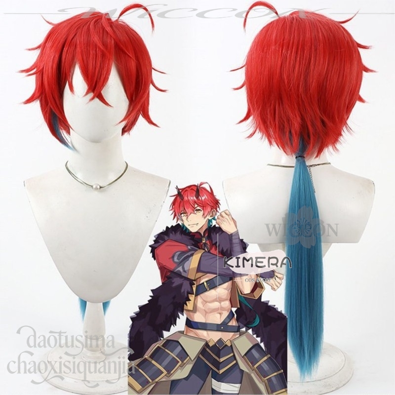 Loja Kimera: Princesa Anime Ka - Anime Cosplay Red Hair avaliação e preço