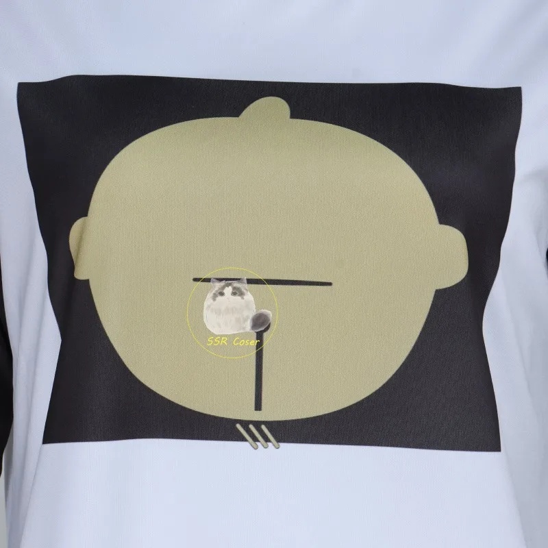 Camiseta e Peruca de Cosplay R - Anime Cosplay Chainsaw Man avaliação e preço