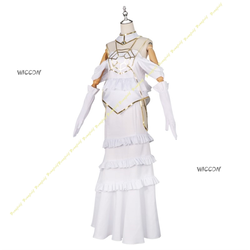 Trajes cosplay anime sobre alb - Anime Cosplay Albedo avaliação e preço