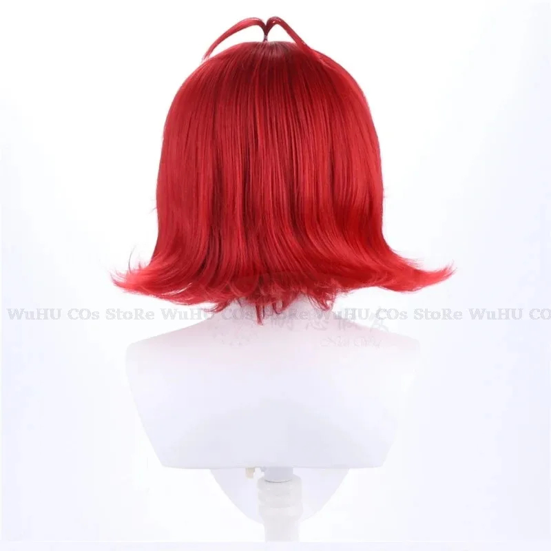 Peruca Cos Niffty 2025 Hasbin, - Anime Cosplay Red Hair avaliação e preço
